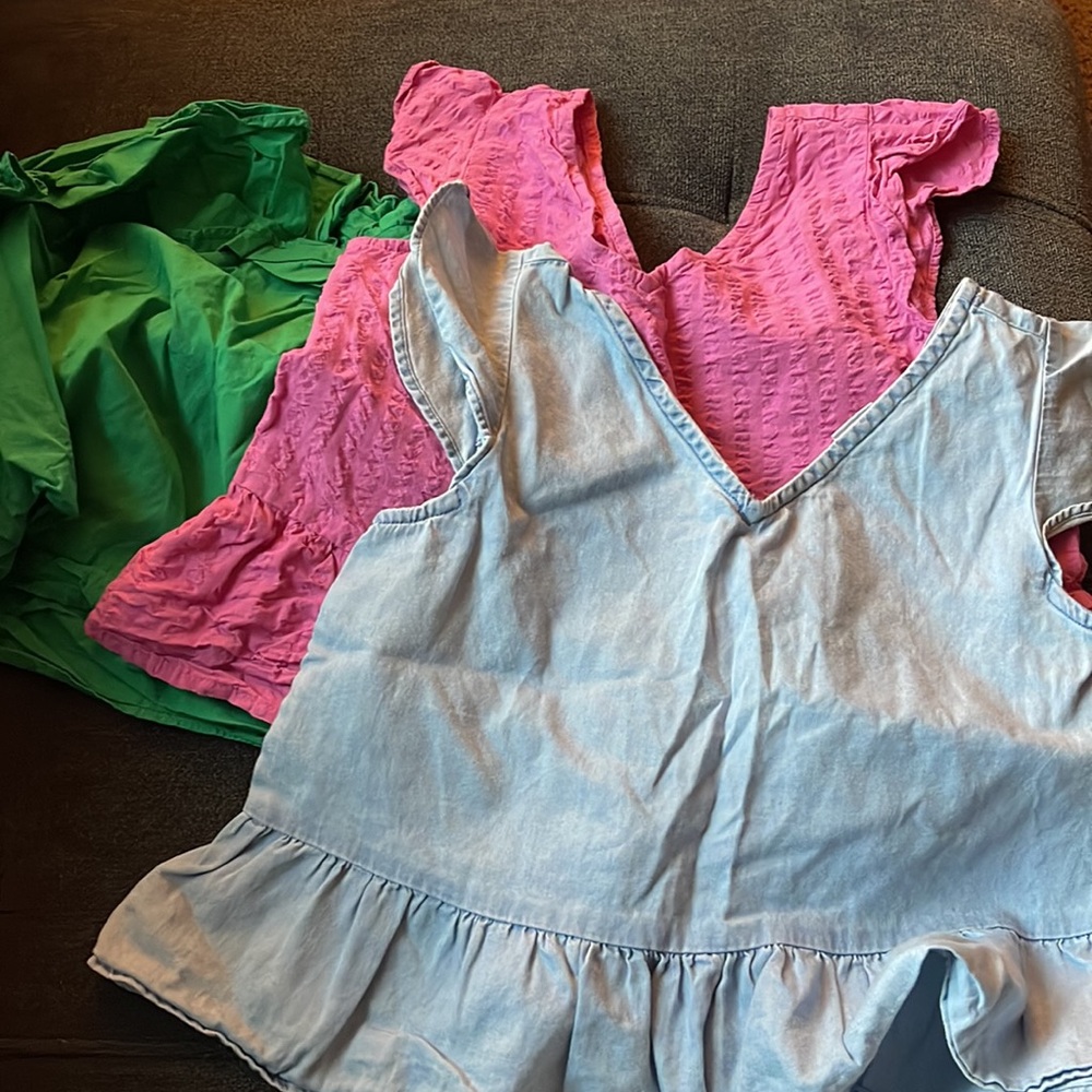 Girls GAP/Zara bundle-tops size M